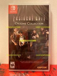 全新 Switch NS遊戲 惡靈古堡 生化危機0+1合集 BioHazard Origins Collection 美版中英文版