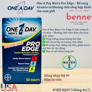 [American product] Date 7/2026 One-A-Day Men's Pro Edge Multivitamin 50 tablets
