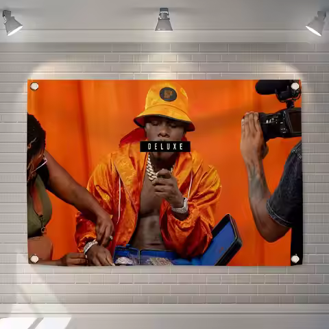 Rapper D-DaBaby BE MORE GRATEFUL Flag Decoration Outdoor Picnic Party Home Camping Party Art Hanging