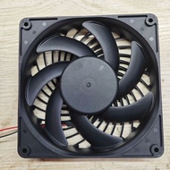 14㎝Double Ball Large Air Volume Fan 12v Violent Fan 14025 Chassis Silent Adjustable Speed Cooling Fa