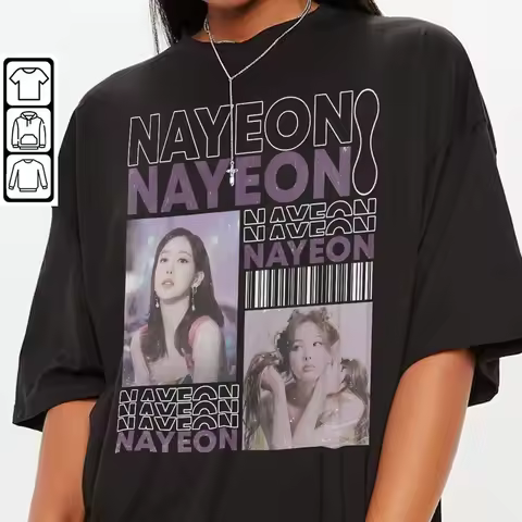 Nayeon Shirt Twice Shirt Kpop Music 90s Retro Vintage Shirt Kpop 90s Vintage Gift Unisex For Fan Swe