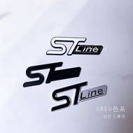 Ford STline 前標｜福特 Focus MK4 ST line 金屬車標 改裝 標誌 側標 汽車 氣壩 中網標