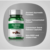 Cloves 1000mg, 100 Capsules, Clove Supplement