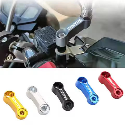 Fit For Zontes 310R 310X 310V 310 t2 G1 125 U1 U 155 ZT 125 T310 350E 350 Motorcycle Mirrors Riser E