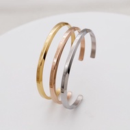 DW Classic Cuff Bracelet Gelang 手环 Rose Gold Silver DW00400003