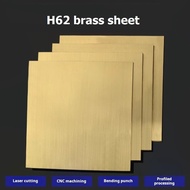H62 brass plate, brass sheet, pure copper skin laser cutting