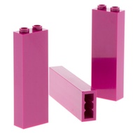 【Ready Stock】GENUINE LEGO Parts 2454 - Brick 1x2x5 with Blocked Open Studs (Various Color)