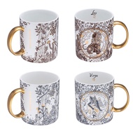 台灣限定 Starbucks Coffee Mug Tea Cup 星巴克 獅子座 處女座 星座杯 咖啡杯 茶杯 水杯 473ml