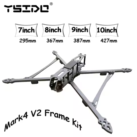 Mark4 V2 Mark 4 10inch 427mm 9inch 387mm 8inch 367mm 7in 295mm Carbon Fiber Frame Kit for FPV Freest