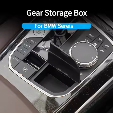 Center Console Gear Storage Box For BMW F40 G20 G26 G22 G24 G01 G02 2 3 4 Serie X3 X4 I3 IX3 Z4 G29 