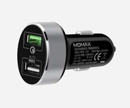 MOMAX UC 系列 雙USB輸出汽車快速充電器 車充