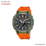 นาฬิกา Casio G-SHOCK Carbon Core Guard นาฬิกาข้อมือผู้ชาย สายเรซิ่น รุ่น GA-2100 GA-2100HC GA-2100HC