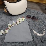 outer putih wanita / outer ceruty babydoll / outer ceruty lengan panjang