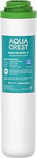 AQUA CREST FQK1K Under Sink Water Filter, 1320 Gallons, Replacement for GE FQK1K, FQK2J, GXRLQR, GXK