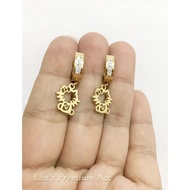 " Anting Anak Titanium Helokity Titanium Anti Karat 22K