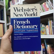 Book Of Webster's New World French Dictionary || French/English || English/French
