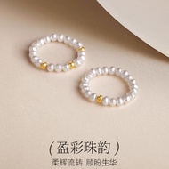 周六福18K金淡水珍珠戒指 ZHOU LIU FU Pearl Ring