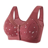 Women's Comfy Bra Skin-friendly Fabric Breathable Bra for Middle Aged Elder Woman