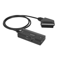 -Compatible to SCART Converter HD Digital Video -Compatible to Analog Video and L/R Audio Adapter Su