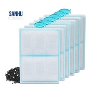 6 Count PF-L Filter Cartridges Refill for  Silenstream PF20 PF30 PF40 and PF75 Power Filters Fish Ta