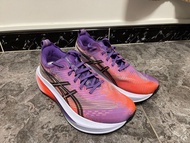 Asics Magic Speed 3 紫橙色跑步鞋 US9