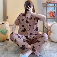 Pajama terno for women pambahay set sleep wear korean night gown wear woman pantulog  loungewear