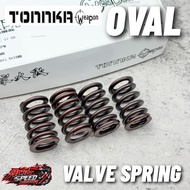 (OVAL) TONNKA WEAPON OVAL VALVE SPRING Y15ZR NVX155 Y16ZR OVAL VALVE SPRING 3.3 3.9mm/ Y15 VALVE SPR