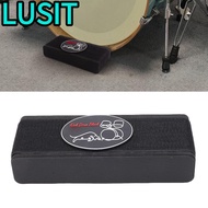 LUSIT Bass Drum Anchor, Black High Hardness EVA+Rubber Stopper Block, Sturdy Drum Rug Anchor For Dru