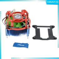 [LzdjhykecbMY] PC Computer CPU Cooler Quiet Cooling Fan 9cm Fan Heatsink for Intel LGA 775