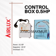 KONTROL BOX /CONTROL BOX PANEL POMPA SATELIT/SUBMERSIBLE PUMP 0.5HP AIRLUX