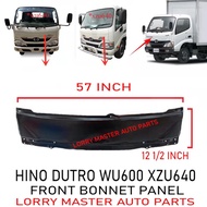 J124S08 BONNET PANEL HINO DUTRO WU600 XZU640 300 SERIES LORRY TRUCK AKSESORI