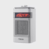 【TECO東元】3D擬真火焰PTC陶瓷電暖器/暖氣機(XYFYN4001CB) 白色