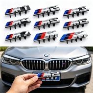 3D Car Front Badge Grille Emblem Cover for BMW M1 M2 M3 M4 M5 M6 M7 X1 X2 X3 X4 X5 X6 E84 E83 F48 G0