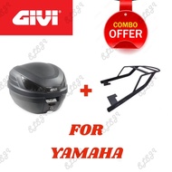 ️ GIVI Box B27N2M 27L With Monorack YAMAHA LC135 Y15ZR Y16ZR SRL110 SRL115