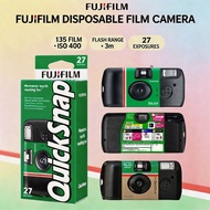 【Ready Stock】Fujifilm QuickSnap Ace / Fujifilm 27Exp  Flash Disposable ISO 400 35mm