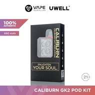 Uwell Caliburn GK2 Pod Kit Authentic - Pod Caliburn GK2