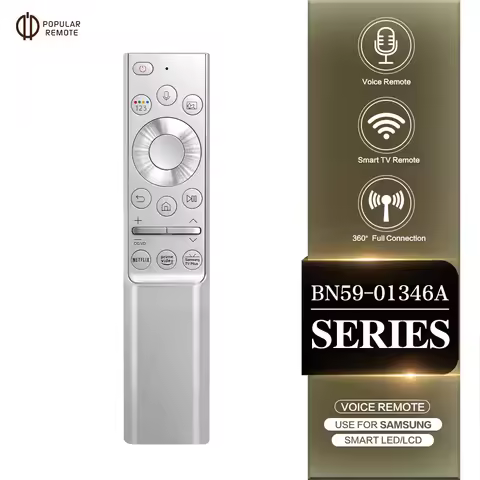 New BN59-01346A Voice Remote Control Replace For Samsung QLED 4K Ultra HD QN65/75LST9TAFXZA 55LST7 7