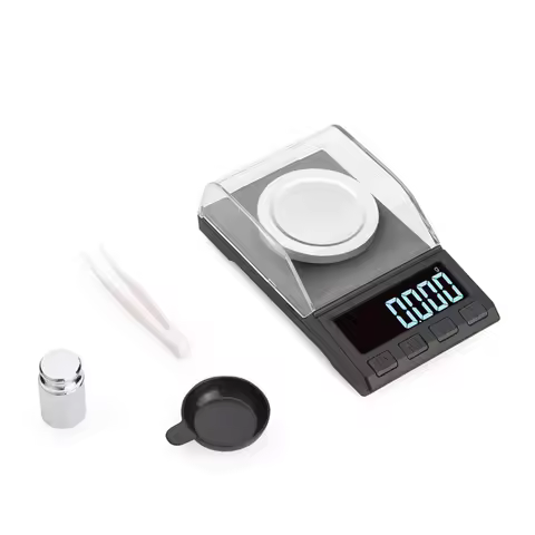 0.001g Precision Electronic Scales 100g/50g/20g Portable Digital Weighing Gem Jewelry Diamond Scale 