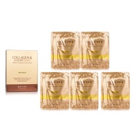 3W Clinic Collagen &amp; Luxury Gold Energy Hydrogel Facial Mask 30g x 5pcs