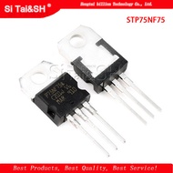 10pcs/lot STP75NF75 TO 220 P75NF75 TO220 75NF75 new MOS FET transistor