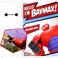 Movable Baymax Action Figure 16CM Transformable Robot Toy Big Hero 6 Orange Assembly Model for Boys 