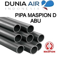 Maspion D Pipe Gray 3" PVC Pipe 4 meter Rod Lente