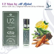 [Ready Stock] U2 Man by Al Rehab 6ml.e  0.2Fl. Oz.| Original Perfume Oil by Al Rehab