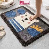 High quality sheep wool doormat - fast absorbent - effective anti-slip