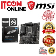 MSI PRO B760M-A WIFI DDR5 SOCKET 1700 MOTHERBOARD (911-7D99-012/911-7D99-007)