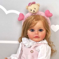 Boneka Size 55 cm Reborn Balita Perempuan Full Body Silikon Princess