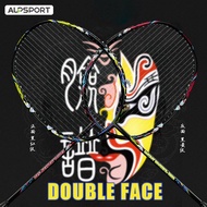 ALP LP 9U G5 Peking Opera Mask Pattern Raket Badminton 100% Full Carbon (57-59g/32Lbs)