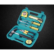 8 In 1 Hardware Toolbox Set Household Tool Set DIY Portable Manual Set Tool Hand Tool Kit Car Home