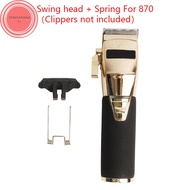 CheeseArrow Hair Clipper Swing Head Clipper Guide Block Clipper Replacement Parts With Tension Spring For 870 Clipper Accessories sg
