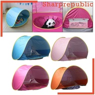 [Sharprepublic] Kids Play Tent Kids Beach Tent with Pool Versatile Assemble Kids Playhouse Pool Tent